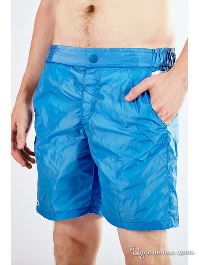 Шорты Lacoste, цвет голубой