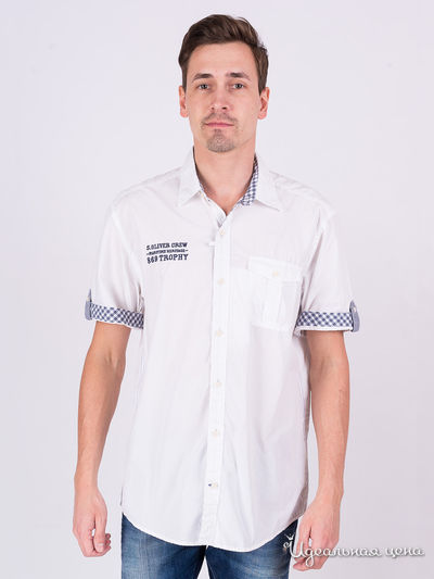 Рубашка S.Oliver, цвет белый