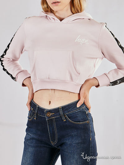 Толстовка JUST HYPE, цвет розовый