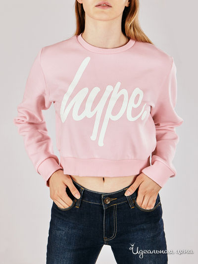 Толстовка JUST HYPE, цвет розовый