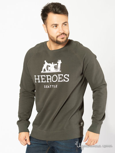 Свитшот Tom Tailor, цвет хаки