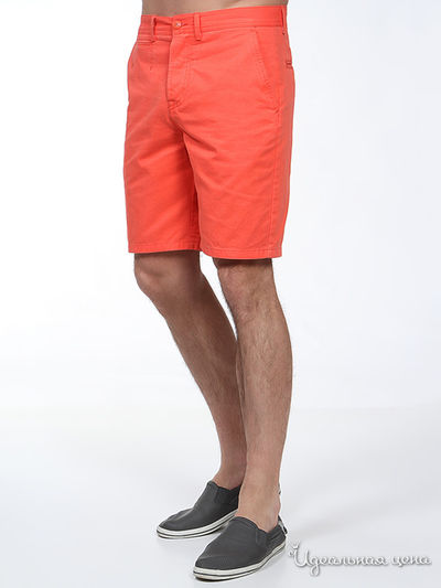 Шорты Lacoste, цвет оранжевый
