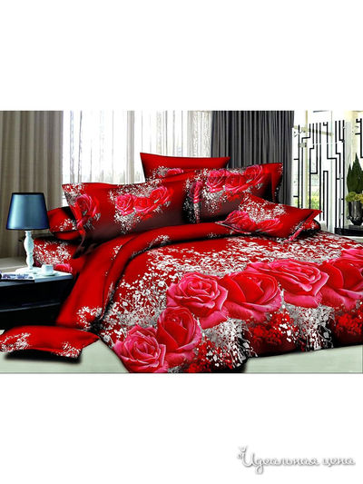 Комплект постельного белья, Евро Begal, цвет мультиколор