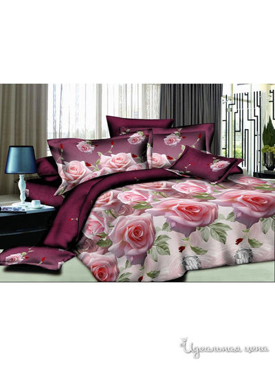 Комплект постельного белья, Евро Begal, цвет мультиколор