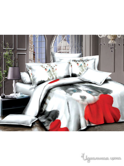 Комплект постельного белья, Евро Begal, цвет мультиколор