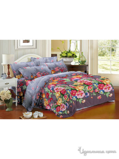 Комплект постельного белья, Евро Begal, цвет мультиколор