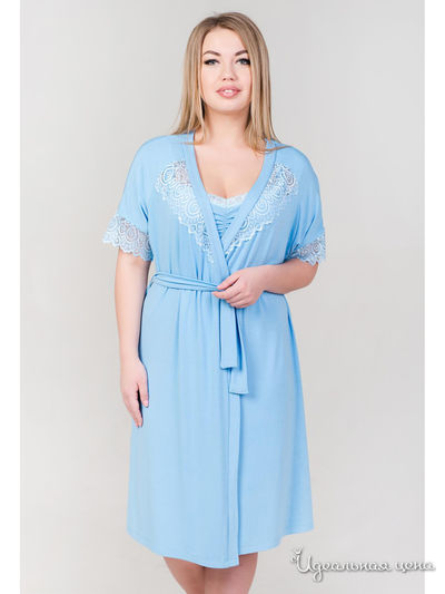 Халат Sharlize, цвет голубой