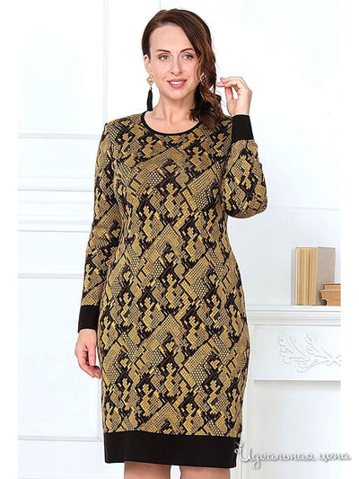 Платье Злата, цвет горчичный