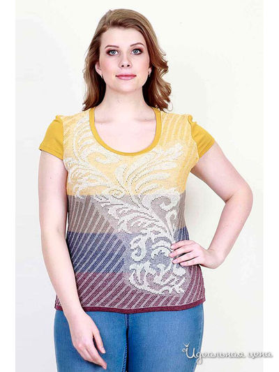 Футболка Злата, цвет горчичный