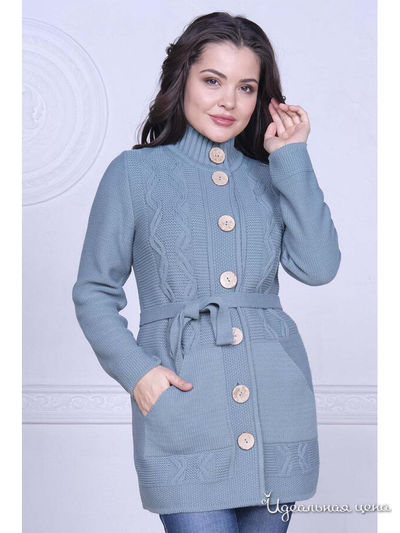 Кардиган Злата, цвет бирюзовый