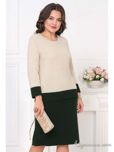 Костюм Злата, цвет зеленый