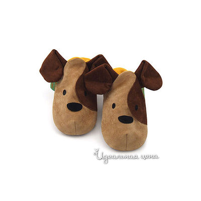 Тапочки Fanky feet fashion, цвет цвет коричневый / бежевый