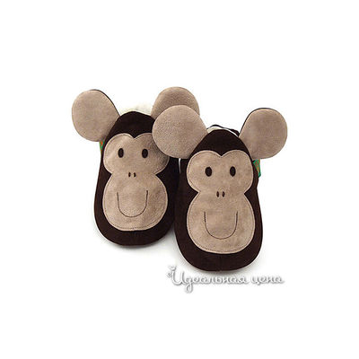 Тапочки Fanky feet fashion, цвет цвет темно-коричневый / бежевый