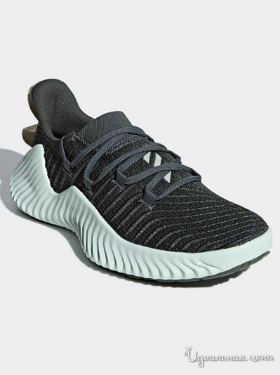 Кроссовки Adidas, цвет зеленый