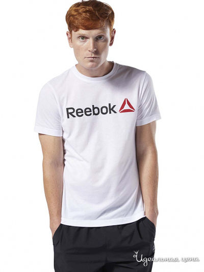Футболка REEBOK, цвет белый