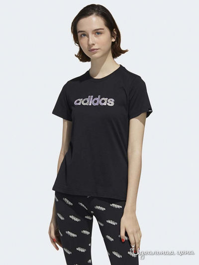 Футболка Adidas, цвет черный
