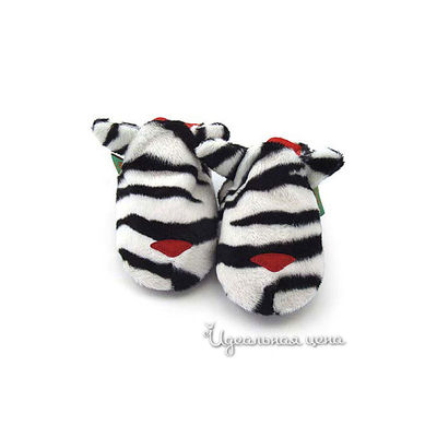 Тапочки Fanky feet fashion, цвет цвет белый / черный