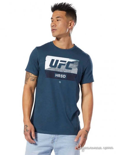 Футболка REEBOK, цвет синий