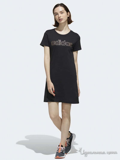 Платье Adidas, цвет черный