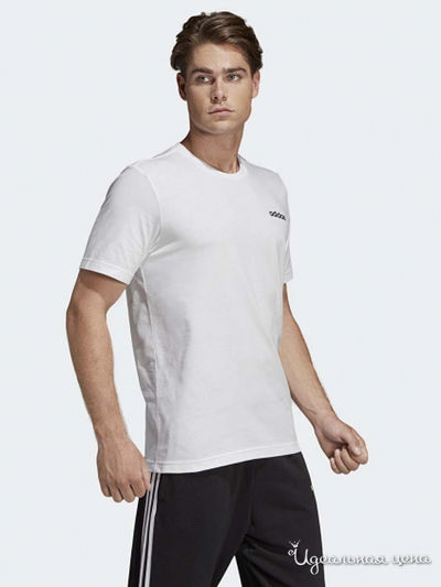 Футболка Adidas, цвет белый