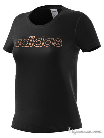 Футболка Adidas, цвет черный