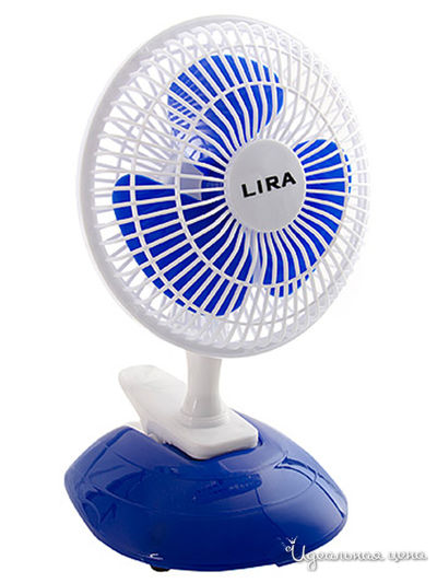 Вентилятор настольный с прищепкой, 2 скорости Zimber