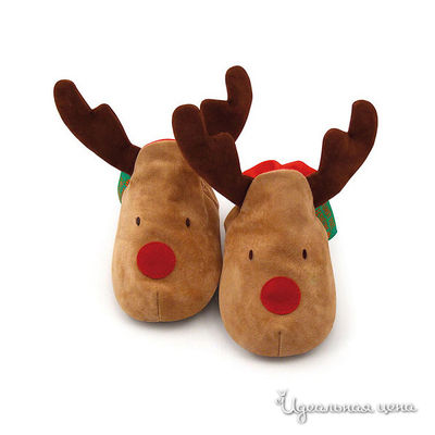 Тапочки Fanky feet fashion, цвет цвет коричневый