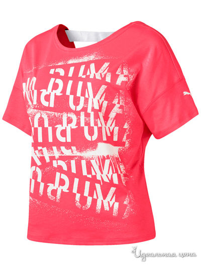 Футболка Puma, цвет розовый