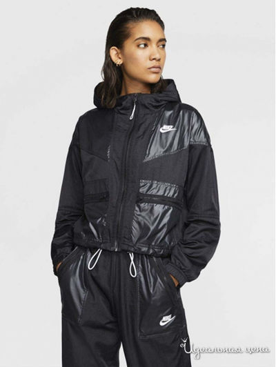 Ветровка Nike, цвет черный