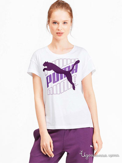Футболка Puma, цвет белый