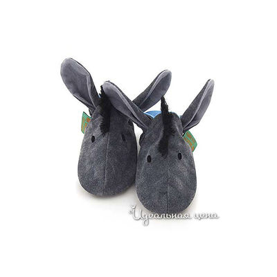 Тапочки Fanky feet fashion, цвет цвет серый