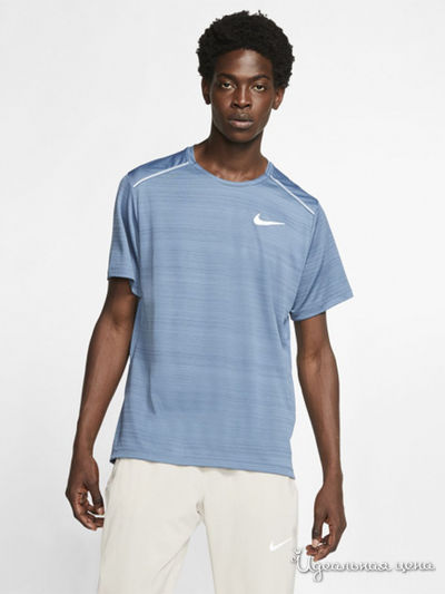 Футболка Nike, цвет голубой