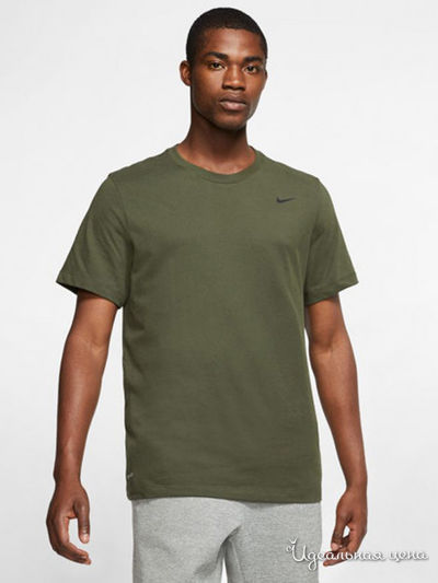 Футболка Nike, цвет зеленый