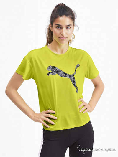 Футболка Puma, цвет салатовый