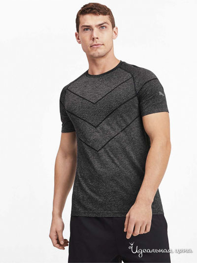 Футболка Puma, цвет серый