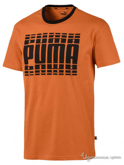 Футболка Puma, цвет оранжевый