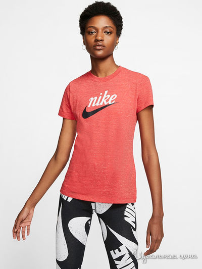 Футболка Nike, цвет коралловый