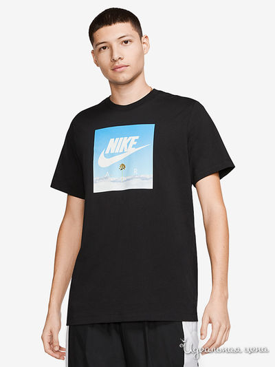 Футболка Nike, цвет черный