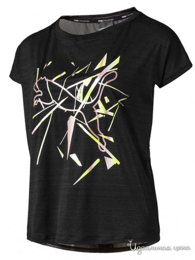 Футболка Puma, цвет черный