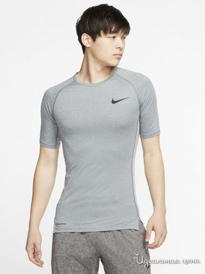 Футболка Nike, цвет серый