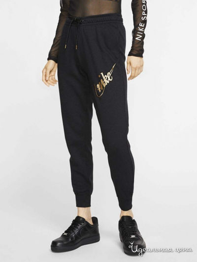 Брюки Nike, цвет черный