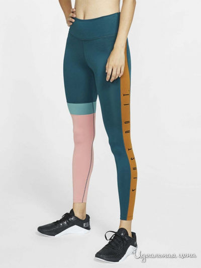 Леггинсы Nike, цвет синий