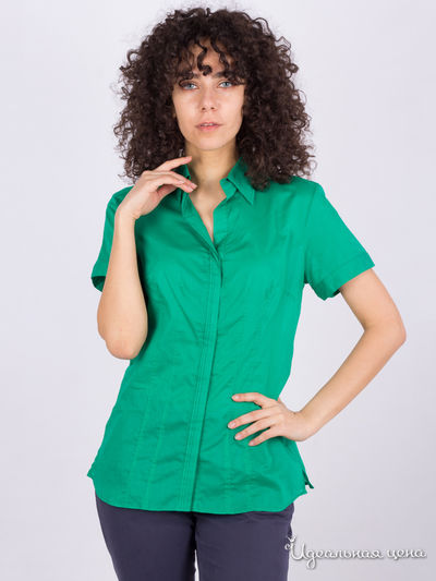 Рубашка S.Oliver, цвет зеленый
