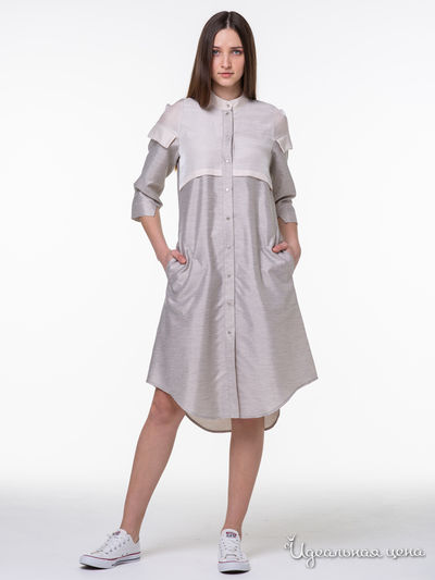 Платье Adzhedo, цвет бежевый