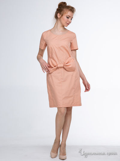 Платье Adzhedo, цвет темно-персиковый