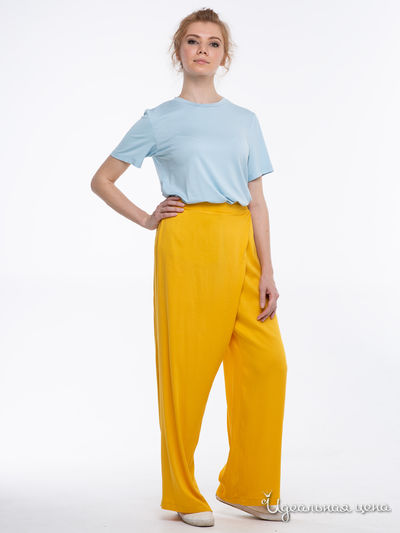 Брюки Adzhedo, цвет желтый