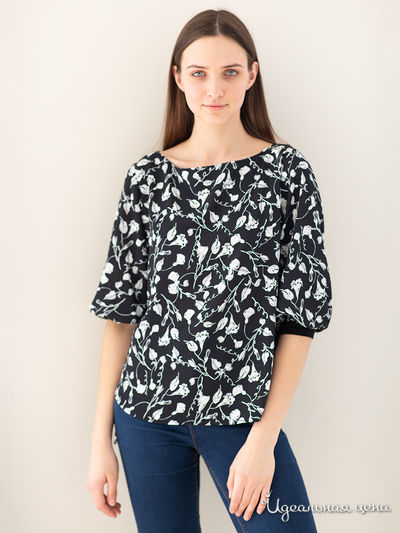 Блуза Adzhedo, цвет черный, серый