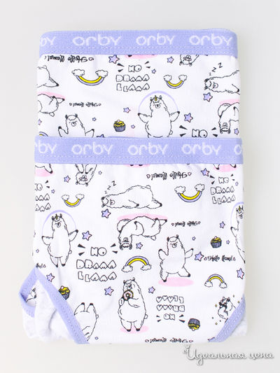 Трусы, 2 шт Orby, цвет розовый