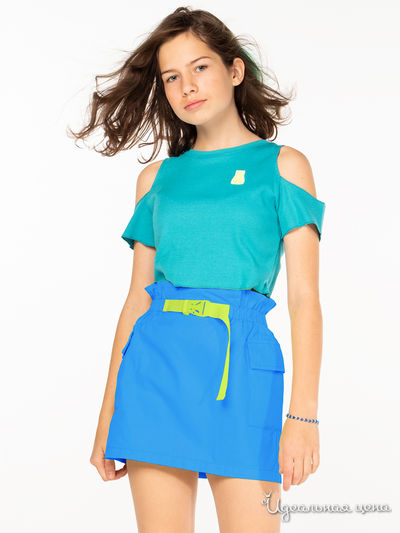 Юбка Orby, цвет голубой