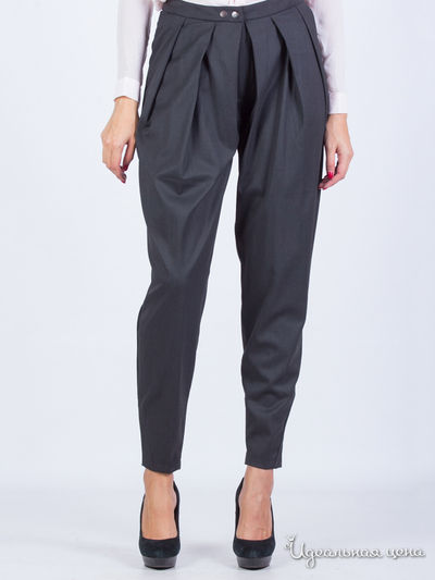 Брюки Vero Moda, цвет серый